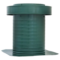 Flat Roof Attic Vent - Keepa Vent | 10" Diameter | Flat Flange | 78 Sq. In. NFA - Active Ventilation Products