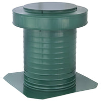 Flat Roof Attic Vent - Keepa Vent | 10" Diameter | Flat Flange | 78 Sq. In. NFA - Active Ventilation Products