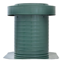 Flat Roof Attic Vent - Keepa Vent | 10" Diameter | Flat Flange | 78 Sq. In. NFA - Active Ventilation Products