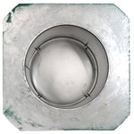 Flat Roof Attic Vent - Keepa Vent | 10" Diameter | Flat Flange | 78 Sq. In. NFA - Active Ventilation Products