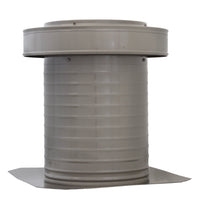 Flat Roof Attic Vent - Keepa Vent | 10" Diameter | Flat Flange | 78 Sq. In. NFA - Active Ventilation Products