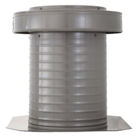 Flat Roof Attic Vent - Keepa Vent | 10" Diameter | Flat Flange | 78 Sq. In. NFA - Active Ventilation Products