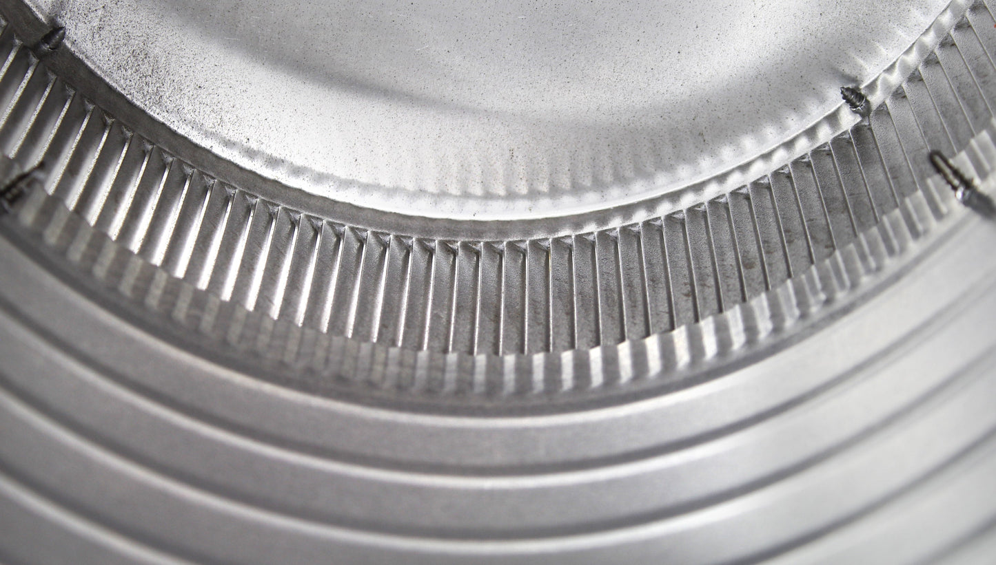 Flat Roof Attic Vent - Keepa Vent | 10" Diameter | Flat Flange | 78 Sq. In. NFA - Active Ventilation Products