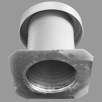 Flat Roof Attic Vent - Keepa Vent | 10" Diameter | Flat Flange | 78 Sq. In. NFA - Active Ventilation Products
