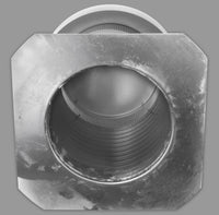 Flat Roof Attic Vent - Keepa Vent | 10" Diameter | Flat Flange | 78 Sq. In. NFA - Active Ventilation Products