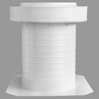 Flat Roof Attic Vent - Keepa Vent | 10" Diameter | Flat Flange | 78 Sq. In. NFA - Active Ventilation Products