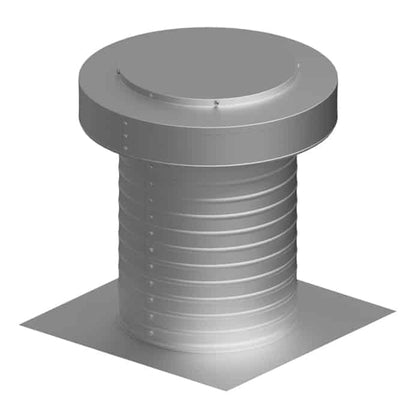 Flat Roof Attic Vent - Keepa Vent | 10" Diameter | Flat Flange | 78 Sq. In. NFA