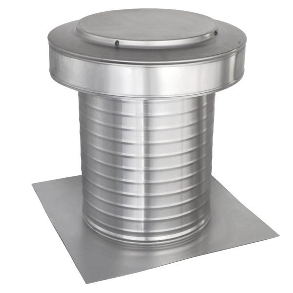 Flat Roof Attic Vent - Keepa Vent | 10" Diameter | Flat Flange | 78 Sq. In. NFA - Active Ventilation Products