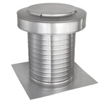 Flat Roof Attic Vent - Keepa Vent | 10" Diameter | Flat Flange | 78 Sq. In. NFA - Active Ventilation Products