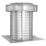 Flat Roof Attic Vent - Keepa Vent | 10" Diameter | Flat Flange | 78 Sq. In. NFA - Active Ventilation Products