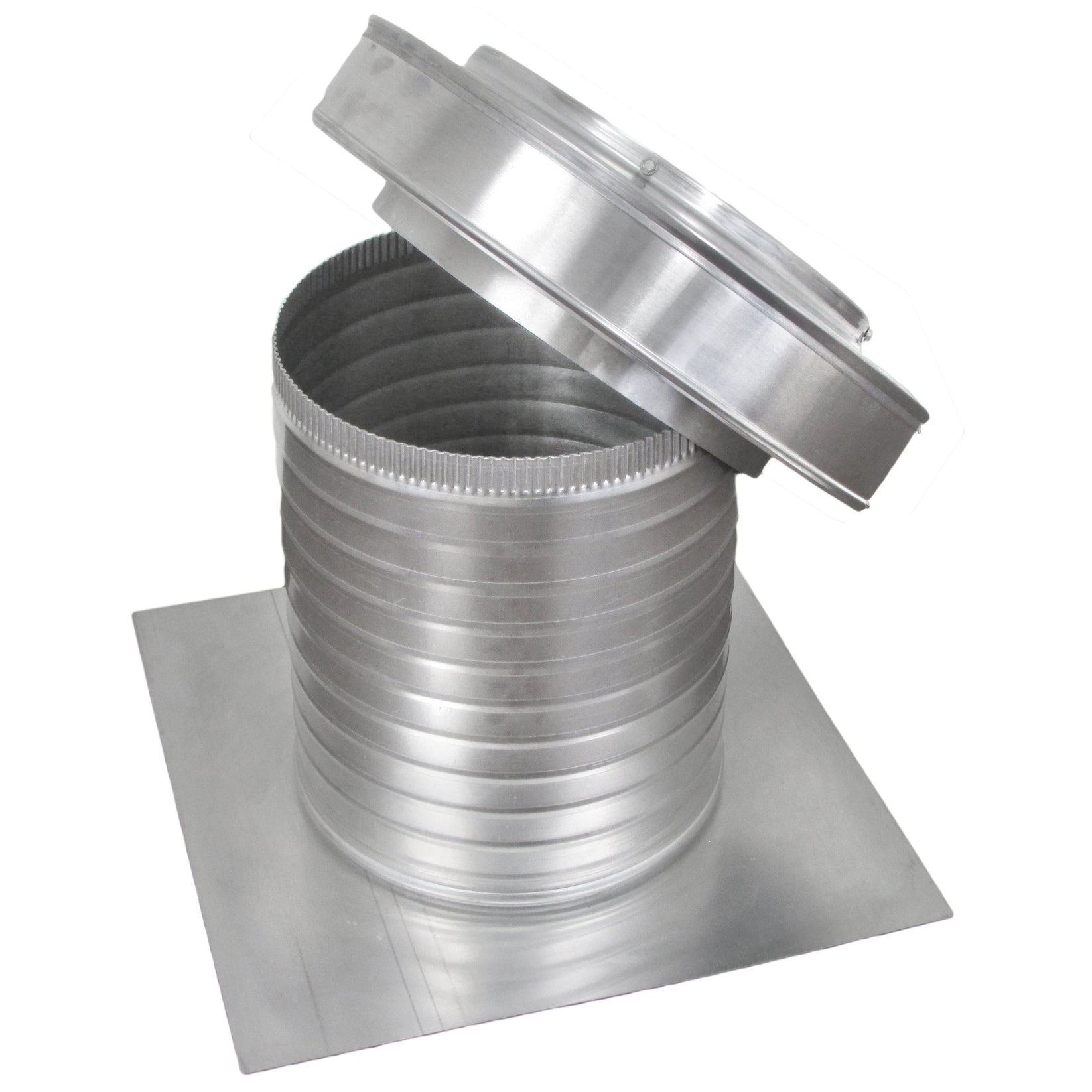 Flat Roof Attic Vent - Keepa Vent | 10" Diameter | Flat Flange | 78 Sq. In. NFA - Active Ventilation Products