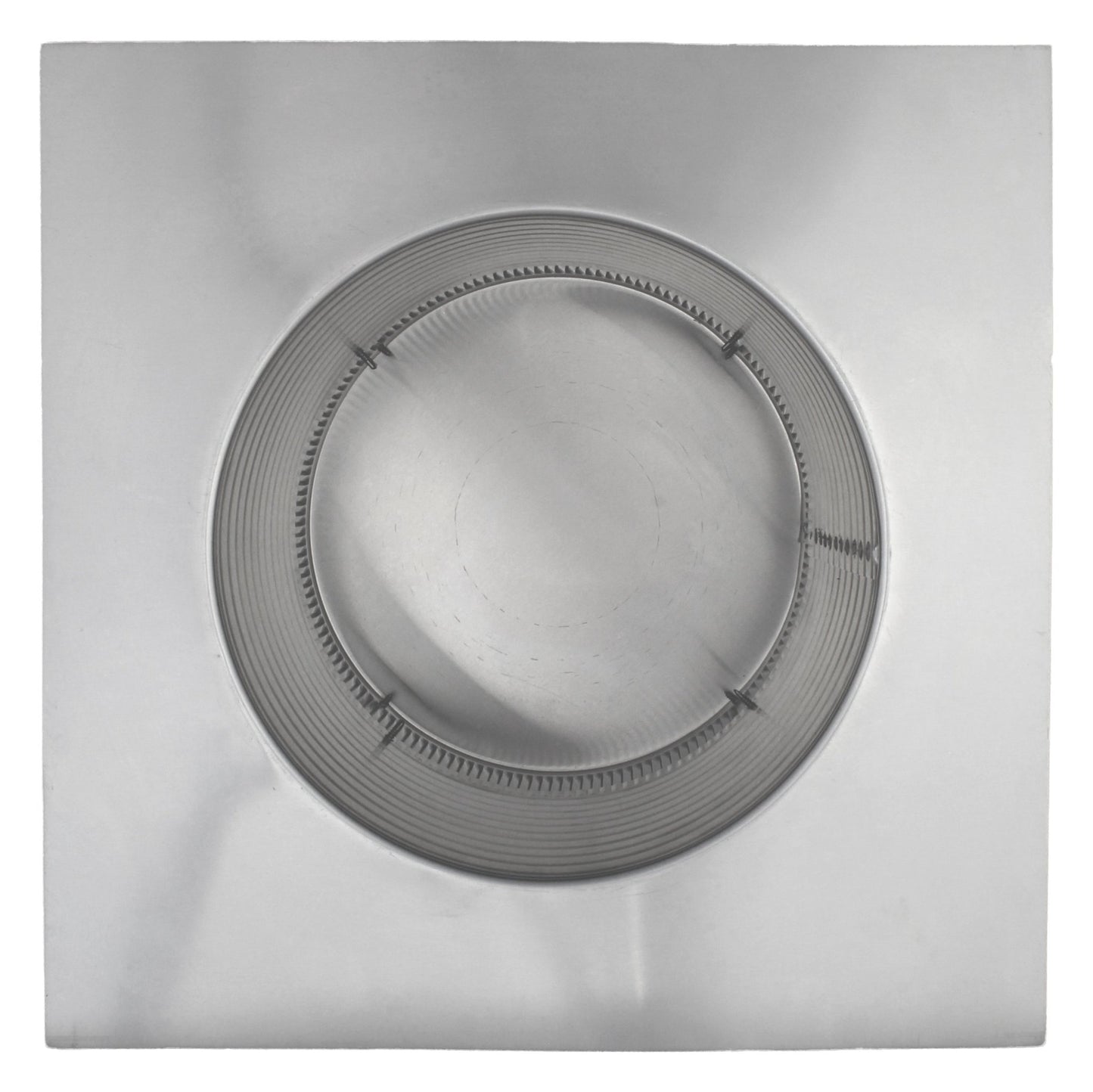 Flat Roof Attic Vent - Keepa Vent | 10" Diameter | Flat Flange | 78 Sq. In. NFA - Active Ventilation Products