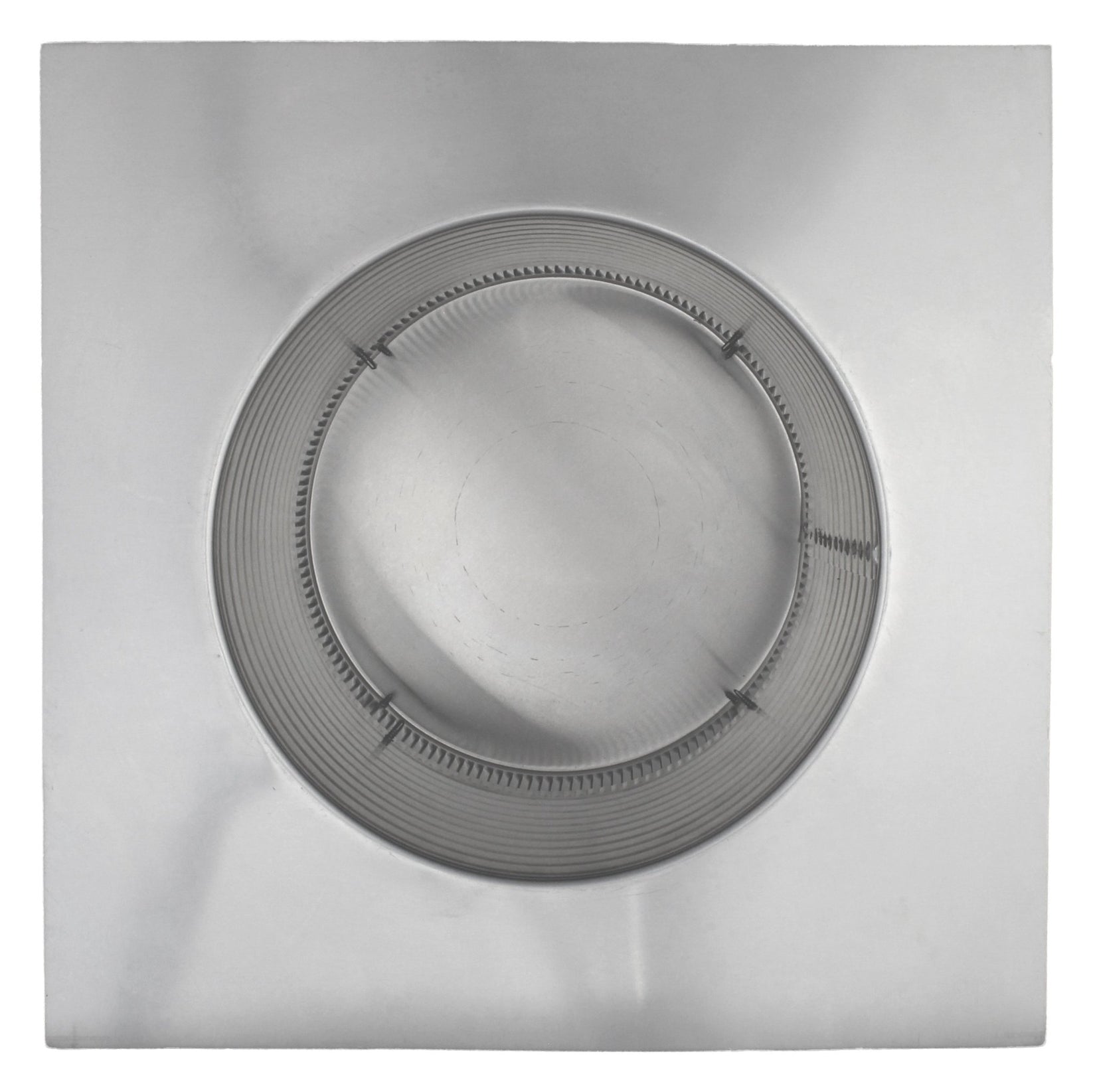 Flat Roof Attic Vent - Keepa Vent | 10" Diameter | Flat Flange | 78 Sq. In. NFA - Active Ventilation Products