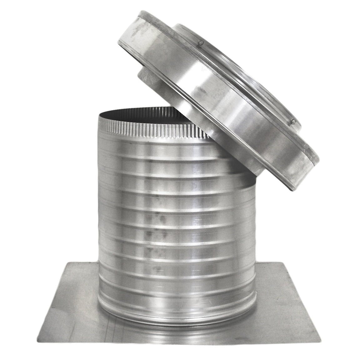 Flat Roof Attic Vent - Keepa Vent | 10" Diameter | Flat Flange | 78 Sq. In. NFA - Active Ventilation Products