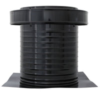 Flat Roof Attic Vent - Keepa Vent | 12" Diameter | Flat Flange | 113 Sq. In. NFA - Active Ventilation Products