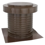 Flat Roof Attic Vent - Keepa Vent | 12" Diameter | Flat Flange | 113 Sq. In. NFA - Active Ventilation Products