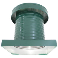 Attic Vent 12" dia with Curb Mount Sub - Base - Keepa Vent | 12" Diameter | Curb Mount Base | 113 Sq. In. NFA - Active Ventilation Products