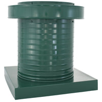 Attic Vent 12" dia with Curb Mount Sub - Base - Keepa Vent | 12" Diameter | Curb Mount Base | 113 Sq. In. NFA - Active Ventilation Products