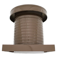 Roof Jack 12" Diameter - Keepa Roof Jack with Curb Mount Flange and Tail Pipe - Active Ventilation Products