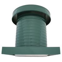 Roof Jack 12" Diameter - Keepa Roof Jack with Curb Mount Flange and Tail Pipe - Active Ventilation Products
