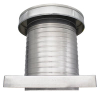 Roof Jack 12" Diameter - Keepa Roof Jack with Curb Mount Flange and Tail Pipe - Active Ventilation Products
