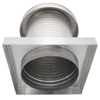 Roof Jack 12" Diameter - Keepa Roof Jack with Curb Mount Flange and Tail Pipe - Active Ventilation Products