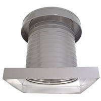 Attic Vent 12" dia with Curb Mount Sub - Base - Keepa Vent | 12" Diameter | Curb Mount Base | 113 Sq. In. NFA - Active Ventilation Products