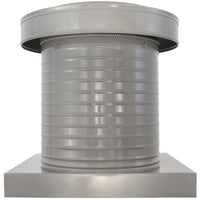 Attic Vent 12" dia with Curb Mount Sub - Base - Keepa Vent | 12" Diameter | Curb Mount Base | 113 Sq. In. NFA - Active Ventilation Products