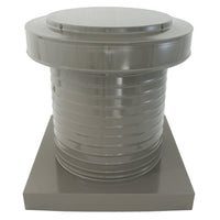 Attic Vent 12" dia with Curb Mount Sub - Base - Keepa Vent | 12" Diameter | Curb Mount Base | 113 Sq. In. NFA - Active Ventilation Products