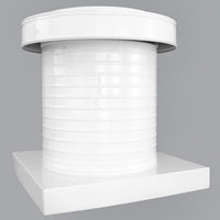 Attic Vent 12" dia with Curb Mount Sub - Base - Keepa Vent | 12" Diameter | Curb Mount Base | 113 Sq. In. NFA - Active Ventilation Products