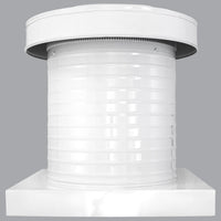 Attic Vent 12" dia with Curb Mount Sub - Base - Keepa Vent | 12" Diameter | Curb Mount Base | 113 Sq. In. NFA - Active Ventilation Products