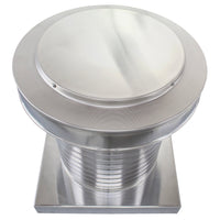 Attic Vent 12" dia with Curb Mount Sub - Base - Keepa Vent | 12" Diameter | Curb Mount Base | 113 Sq. In. NFA - Active Ventilation Products