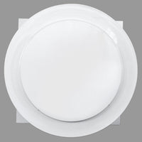 Flat Roof Attic Vent - Keepa Vent | 12" Diameter | Flat Flange | 113 Sq. In. NFA - Active Ventilation Products