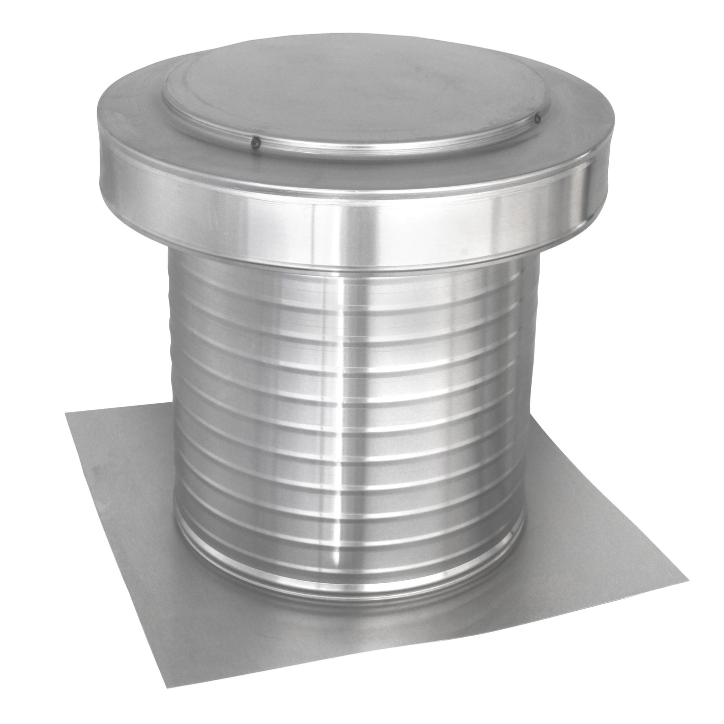 Flat Roof Attic Vent - Keepa Vent | 12" Diameter | Flat Flange | 113 Sq. In. NFA - Active Ventilation Products