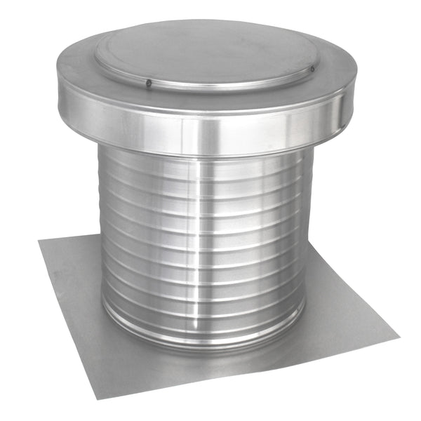 Flat Roof Attic Vent - Keepa Vent | 12" Diameter | Flat Flange | 113 Sq. In. NFA - Active Ventilation Products