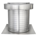 Flat Roof Attic Vent - Keepa Vent | 12" Diameter | Flat Flange | 113 Sq. In. NFA - Active Ventilation Products