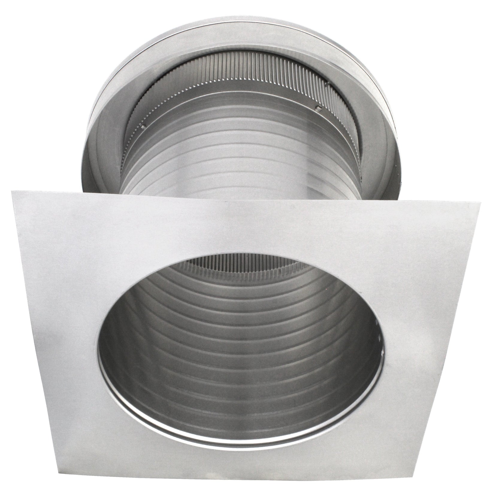 Flat Roof Attic Vent - Keepa Vent | 12" Diameter | Flat Flange | 113 Sq. In. NFA - Active Ventilation Products