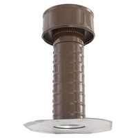 Flat Roof Attic Vent - Keepa Vent | 12" Diameter | Flat Flange | 113 Sq. In. NFA - Active Ventilation Products