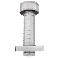 Roof Jack 3" Diameter - Keepa Roof Jack with Curb Mount Flange and Tail Pipe - Active Ventilation Products