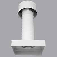 Attic Vent 3" dia with Curb Mount Sub - Base - Keepa Vent | 3" Diameter | Curb Mount Base | 7 Sq. In. NFA - Active Ventilation Products