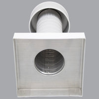 Attic Vent 3" dia with Curb Mount Sub - Base - Keepa Vent | 3" Diameter | Curb Mount Base | 7 Sq. In. NFA - Active Ventilation Products