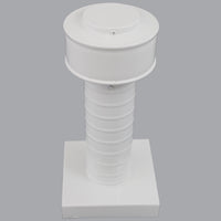 Attic Vent 3" dia with Curb Mount Sub - Base - Keepa Vent | 3" Diameter | Curb Mount Base | 7 Sq. In. NFA - Active Ventilation Products