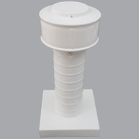 Attic Vent 3" dia with Curb Mount Sub - Base - Keepa Vent | 3" Diameter | Curb Mount Base | 7 Sq. In. NFA - Active Ventilation Products