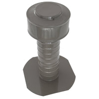Flat Roof Attic Vent - Keepa Vent | 12" Diameter | Flat Flange | 113 Sq. In. NFA - Active Ventilation Products