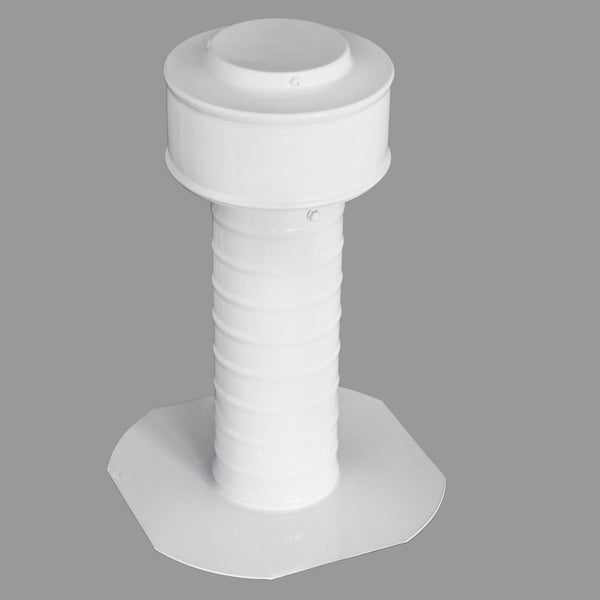 Flat Roof Attic Vent - Keepa Vent | 12" Diameter | Flat Flange | 113 Sq. In. NFA - Active Ventilation Products