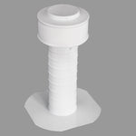 Flat Roof Attic Vent - Keepa Vent | 12" Diameter | Flat Flange | 113 Sq. In. NFA - Active Ventilation Products