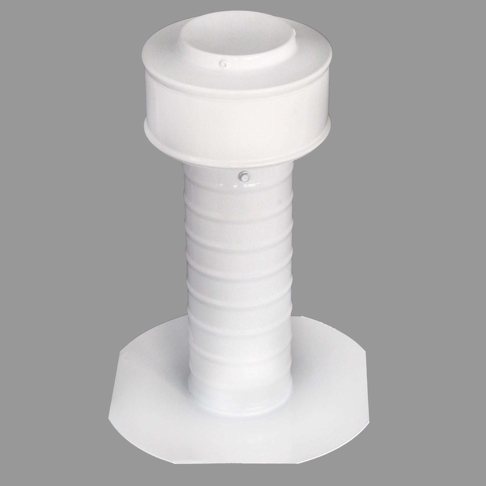 Flat Roof Attic Vent - Keepa Vent | 12" Diameter | Flat Flange | 113 Sq. In. NFA - Active Ventilation Products