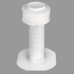 Flat Roof Attic Vent - Keepa Vent | 12" Diameter | Flat Flange | 113 Sq. In. NFA - Active Ventilation Products