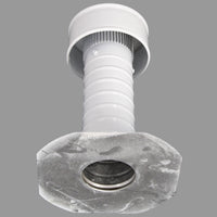 Flat Roof Attic Vent - Keepa Vent | 12" Diameter | Flat Flange | 113 Sq. In. NFA - Active Ventilation Products