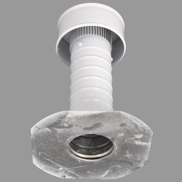 Flat Roof Attic Vent - Keepa Vent | 12" Diameter | Flat Flange | 113 Sq. In. NFA - Active Ventilation Products